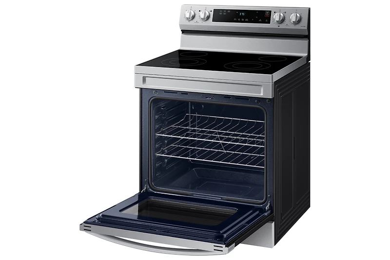 30" 6.3 cu. Ft. Smart Electric Freestanding Range | Samsung Canada