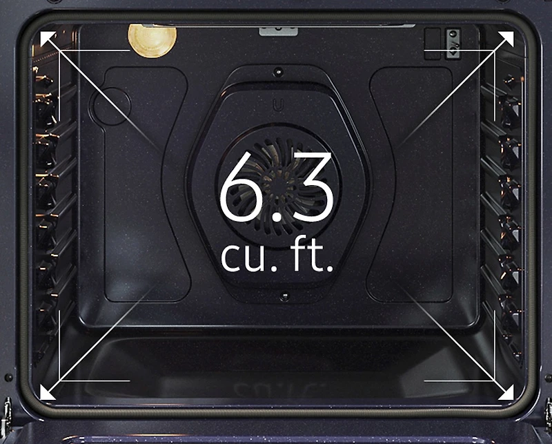 30" 6.3 cu. Ft. Smart Electric Freestanding Fan Convection Range with Air Fry | Samsung Canada