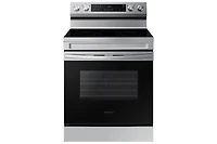 30" 6.3 cu. Ft. Smart Electric Freestanding Fan Convection Range with Air Fry | Samsung Canada