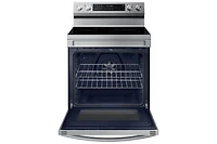 30" 6.3 cu. Ft. Smart Electric Freestanding True Convection Range with Air Fry | Samsung CA