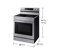 Electric Freestanding Range True Convection | Air Fry (w/ Tray) 6.3 cu.ft.