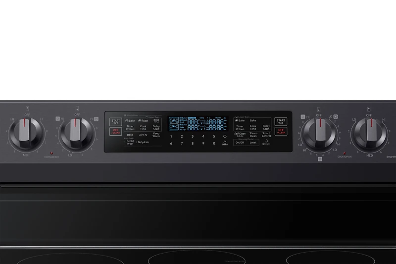30" 6.3 cu. Ft. Electric Freestanding True Convection Range with Flex Duo™ & Air Fry