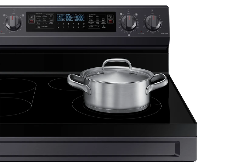 30" 6.3 cu. Ft. Electric Freestanding True Convection Range with Flex Duo™ & Air Fry