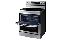 30" 6.3 cu. Ft. Electric Freestanding True Convection Range with Flex Duo™ & Air Fry NE63A6751SS/AC | Samsung Canada