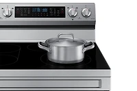 30" 6.3 cu. Ft. Electric Freestanding True Convection Range with Flex Duo™ & Air Fry NE63A6751SS/AC | Samsung Canada