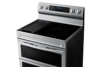 30" 6.3 cu. Ft. Electric Freestanding True Convection Range with Flex Duo™ & Air Fry NE63A6751SS/AC | Samsung Canada