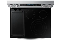 30" 6.3 cu. Ft. Electric Freestanding True Convection Range with Flex Duo™ & Air Fry NE63A6751SS/AC | Samsung Canada