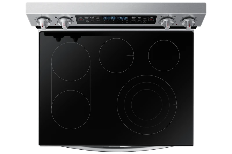 30" 6.3 cu. Ft. Electric Freestanding True Convection Range with Flex Duo™ & Air Fry NE63A6751SS/AC | Samsung Canada