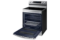 30" 6.3 cu. Ft. Electric Freestanding True Convection Range with Flex Duo™ & Air Fry NE63A6751SS/AC | Samsung Canada
