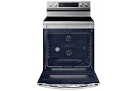 30" 6.3 cu. Ft. Electric Freestanding True Convection Range with Flex Duo™ & Air Fry NE63A6751SS/AC | Samsung Canada