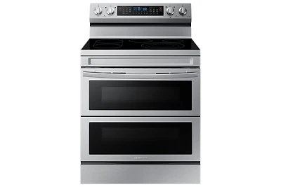 30" 6.3 cu. Ft. Electric Freestanding True Convection Range with Flex Duo™ & Air Fry NE63A6751SS/AC | Samsung Canada