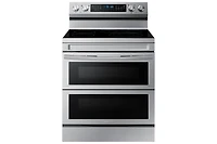 30" 6.3 cu. Ft. Electric Freestanding True Convection Range with Flex Duo™ & Air Fry NE63A6751SS/AC | Samsung Canada