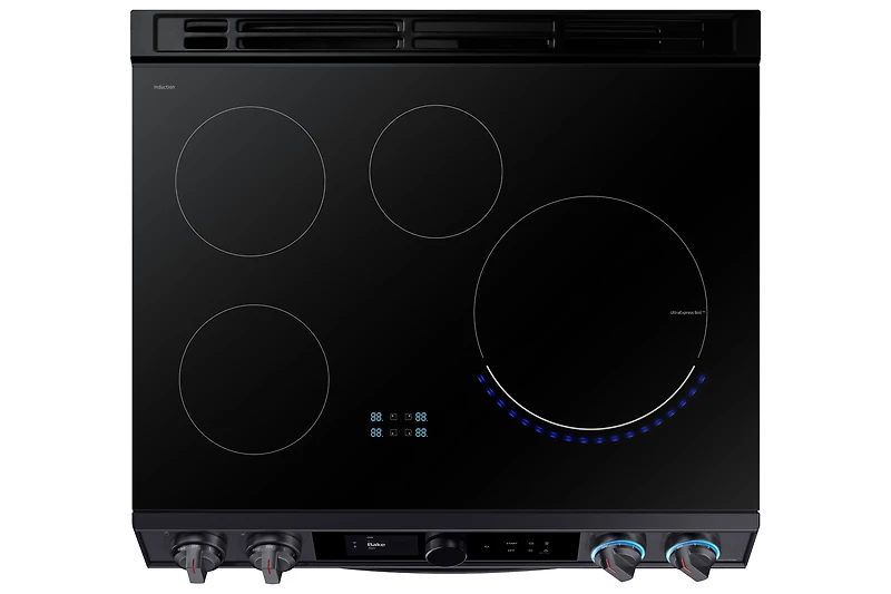 30" 6.3 cu. Ft. Smart Induction Slide-in True Convection Range with Smart Dial & Air Fry