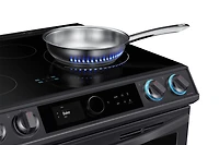 30" 6.3 cu. Ft. Smart Induction Slide-in True Convection Range with Smart Dial & Air Fry