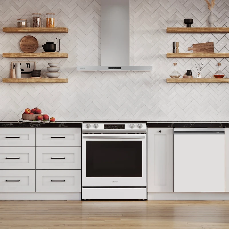 36” Bespoke 7 Series Chimney Hood with Triple Air Sensor | Samsung Canada