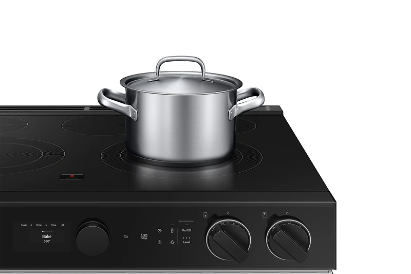 6.3 cu.ft. Electric Slide-In Range with Oven Camera