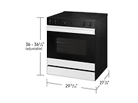 6.3 cu.ft. Electric Slide-In Range with Oven Camera
