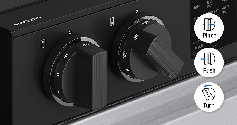 6.3 cu.ft Electric Slide-In Range | Samsung Canada
