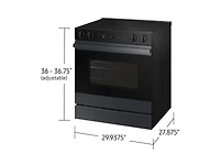 6.3 cu.ft. Electric Slide-In Range with Air Sous Vide | Samsung Canada