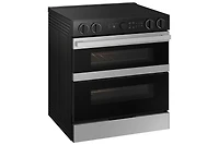 6.3 cu.ft. Electric Slide-In Dual Door Range with Illuminated Knobs | Samsung Canada