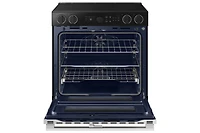 6.3 cu.ft. Electric Slide-In Dual Door Range with Illuminated Knobs | Samsung Canada