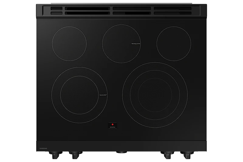 6.3 cu.ft. Electric Slide-In Range with Oven Camera | Samsung Canada