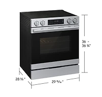 Electric Slide-In Range True Convection with Air Fry Max | Air Sous Vide 6.3 cu.ft