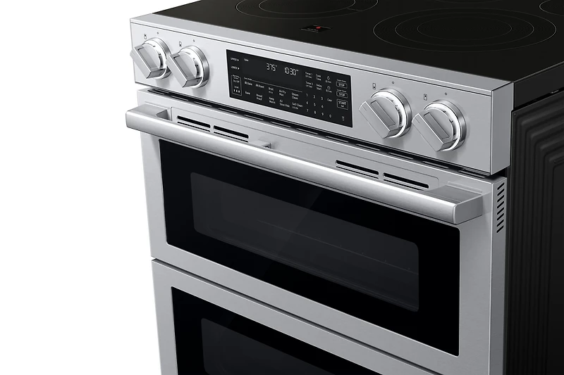 Electric Slide-In Range 90H Flex Duo™ | True Convection with Air Fry Max | Illuminated Precision Knobs 6.3 cu.ft.