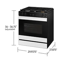 6.0 cu.ft. Gas Slide-In Range with Oven Camera