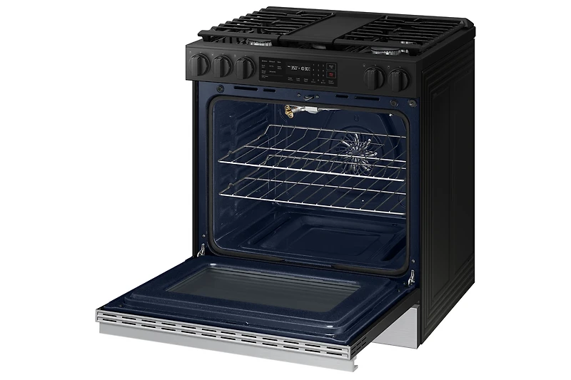 6.0 cu.ft Gas Slide-In Range with Air Fry | Samsung Canada
