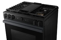 6.0 cu.ft. Gas Slide-In Range with Air Sous Vide | Samsung Canada