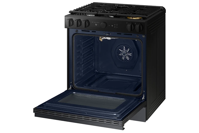 6.0 cu.ft. Gas Slide-In Range with Air Sous Vide | Samsung Canada