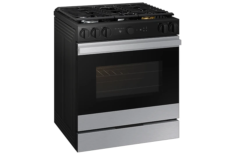 6.0 cu.ft. Gas Slide-In Range with Smart Oven Camera | Samsung Canada