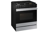 6.0 cu.ft. Gas Slide-In Range with Smart Oven Camera | Samsung Canada
