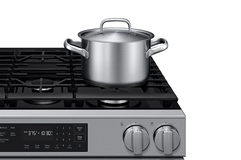 Gas Slide-In Range True Convection with Air Fry Max (w/ Tray) | Self Clean 6.0 cu.ft.