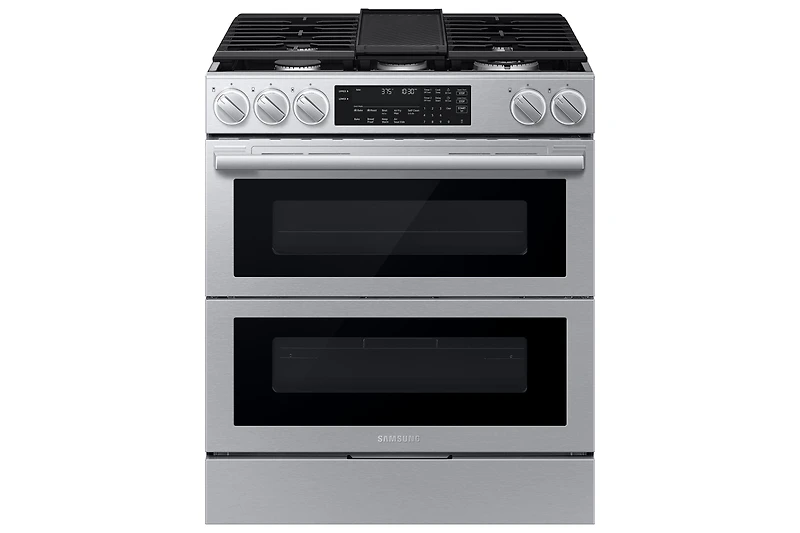 Gas Slide-In Range 90H Flex Duo™ | True Convection with Air Fry Max | Illuminated Precision Knobs 6.0 cu.ft.