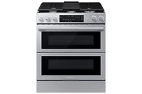 Gas Slide-In Range 90H Flex Duo™ | True Convection with Air Fry Max | Illuminated Precision Knobs 6.0 cu.ft.
