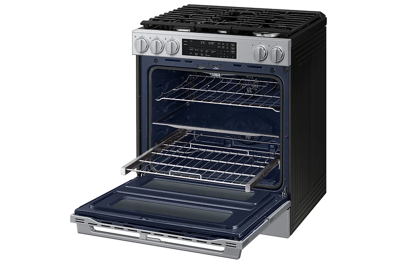 Gas Slide-In Range 90H Flex Duo™ | True Convection with Air Fry Max | Illuminated Precision Knobs 6.0 cu.ft.