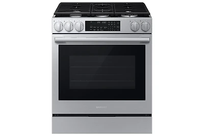 Gas Slide-In Range True Convection with Air Fry Max | Air Sous Vide | Soft Closing Door 6.0 cu.ft