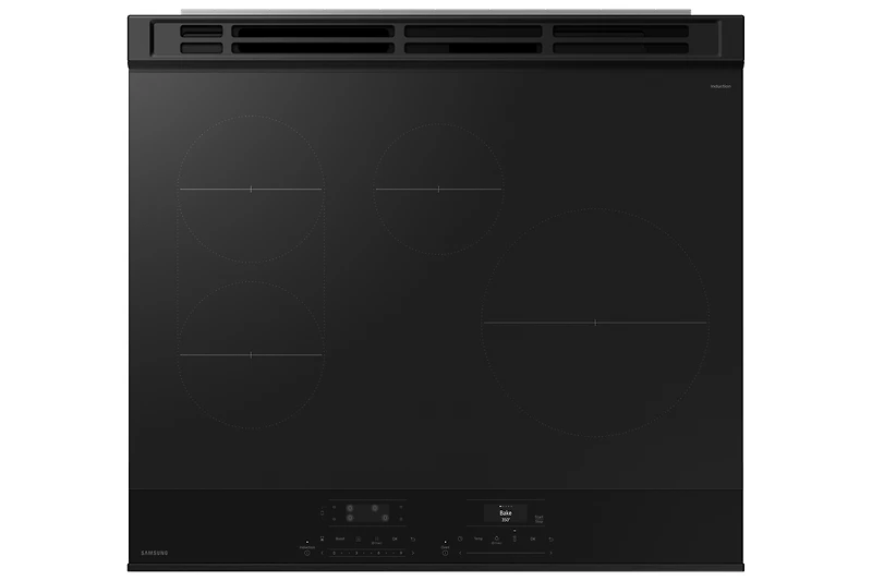 6.3 cu.ft. Induction Slide-In Range | Samsung Canada