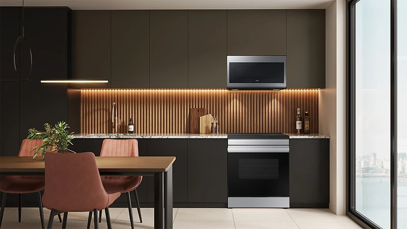 6.3 cu.ft. Induction Slide-In Range with Air fry | Samsung Canada