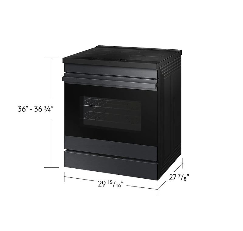 6.3 cu.ft. Induction Slide-In Range with Air Sous Vide