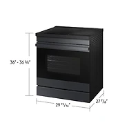6.3 cu.ft. Induction Slide-In Range with Air Sous Vide