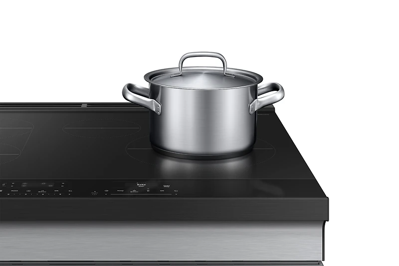 6.3 cu.ft. Induction Slide-In Range with Air Sous Vide NSI6DG9500SRAC | Samsung Canada