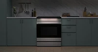6.3 cu.ft. Induction Slide-In Range with Air Sous Vide NSI6DG9500SRAC | Samsung Canada