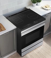 6.3 cu.ft. Induction Slide-In Range with Air Sous Vide NSI6DG9500SRAC | Samsung Canada