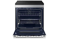 6.3 cu.ft. Induction Slide-In Dual Door Range with Ambient Lighting