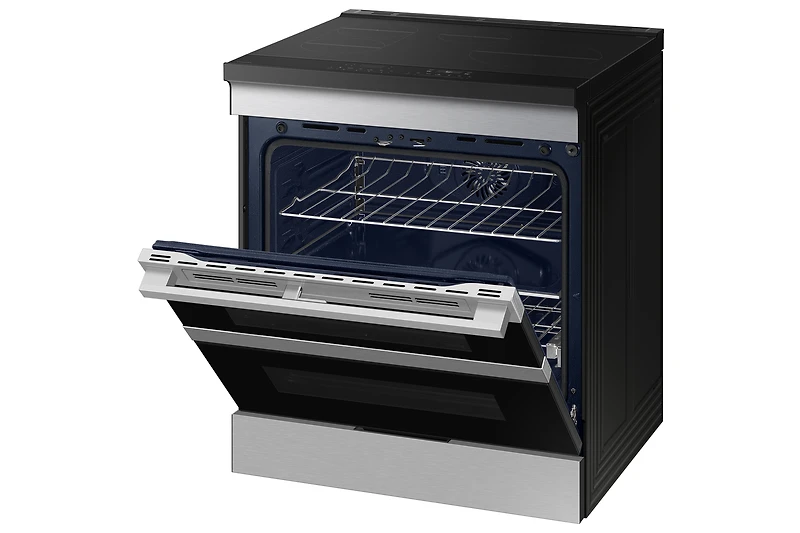 6.3 cu.ft. Induction Slide-In Dual Door Range with Ambient Lighting