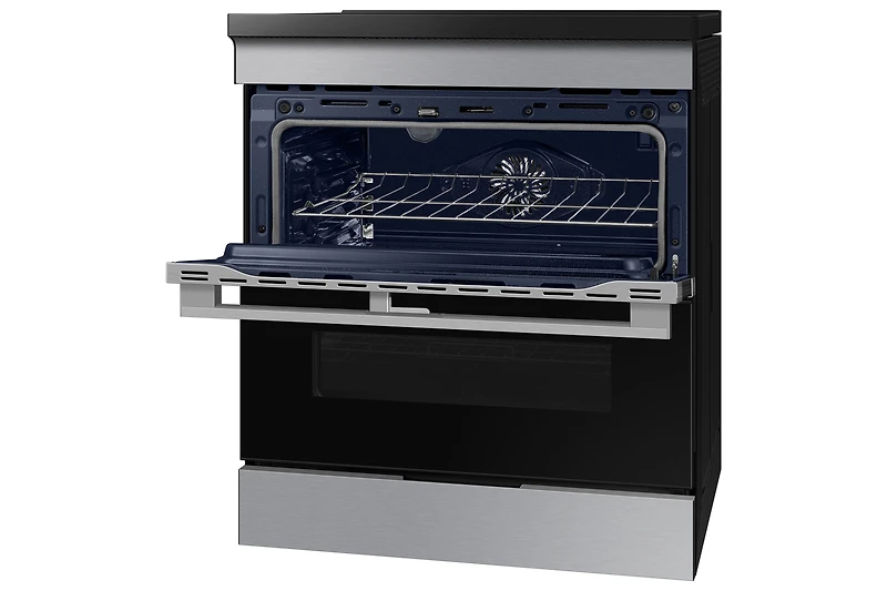 6.3 cu.ft. Induction Slide-In Dual Door Range with Ambient Lighting