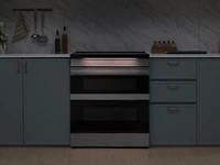 6.3 cu.ft. Induction Slide-In Dual Door Range with Ambient Lighting